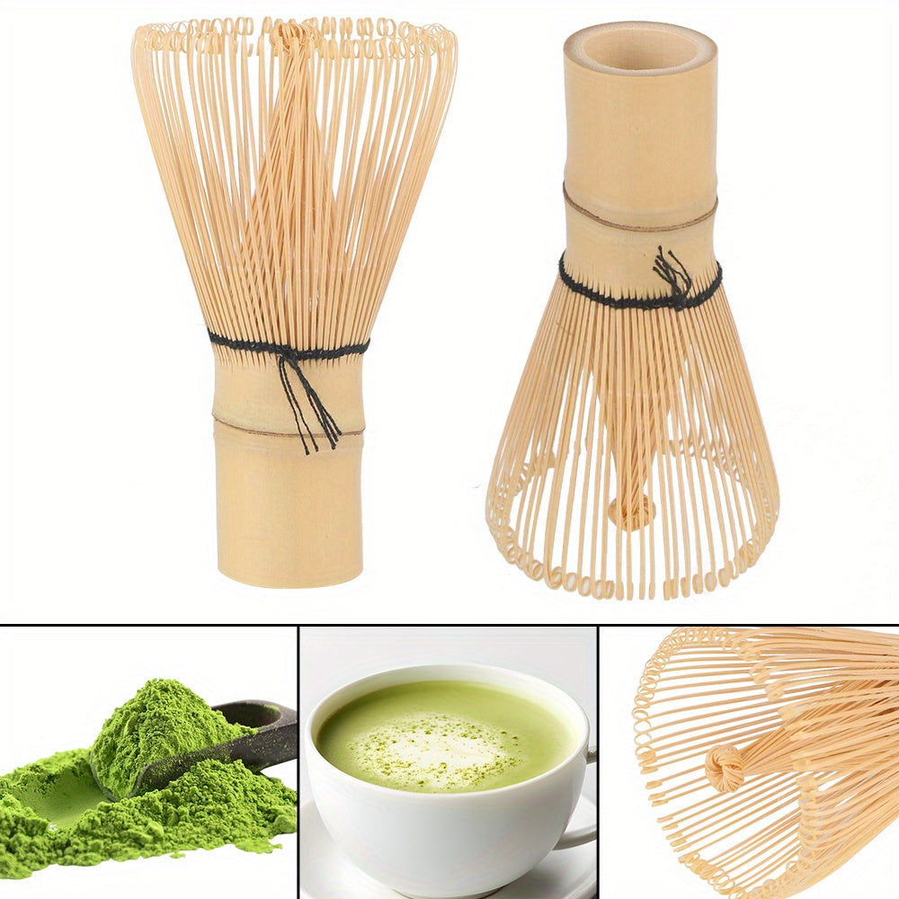 Fouet traditionnel japonais Chasen en bambou - Préparation thé Matcha