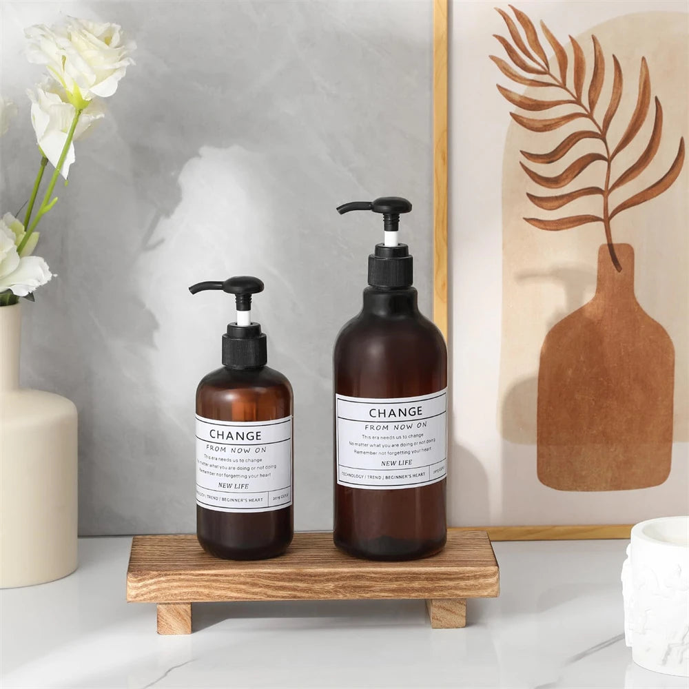 Support décoratif en bois massif - Présentoir élégant multifonction