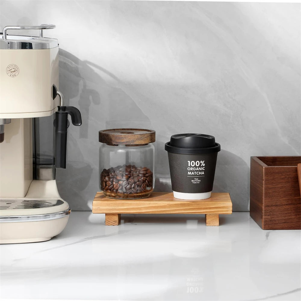 Support décoratif en bois massif - Présentoir élégant multifonction