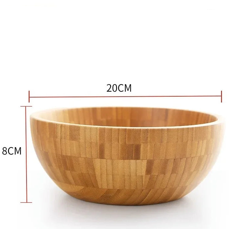 Bol en bambou naturel écologique - Vaisselle durable et saine