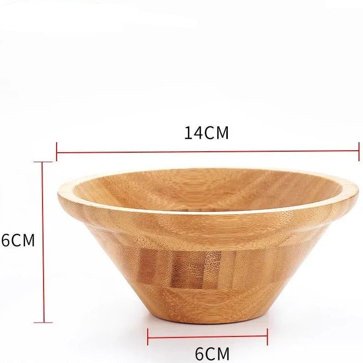 Bol en bambou naturel écologique - Vaisselle durable et saine
